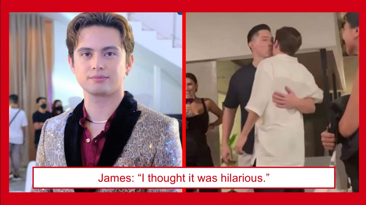 James Reid, may ‘inamin’ sa viral video niya na may kahalikang lalaki