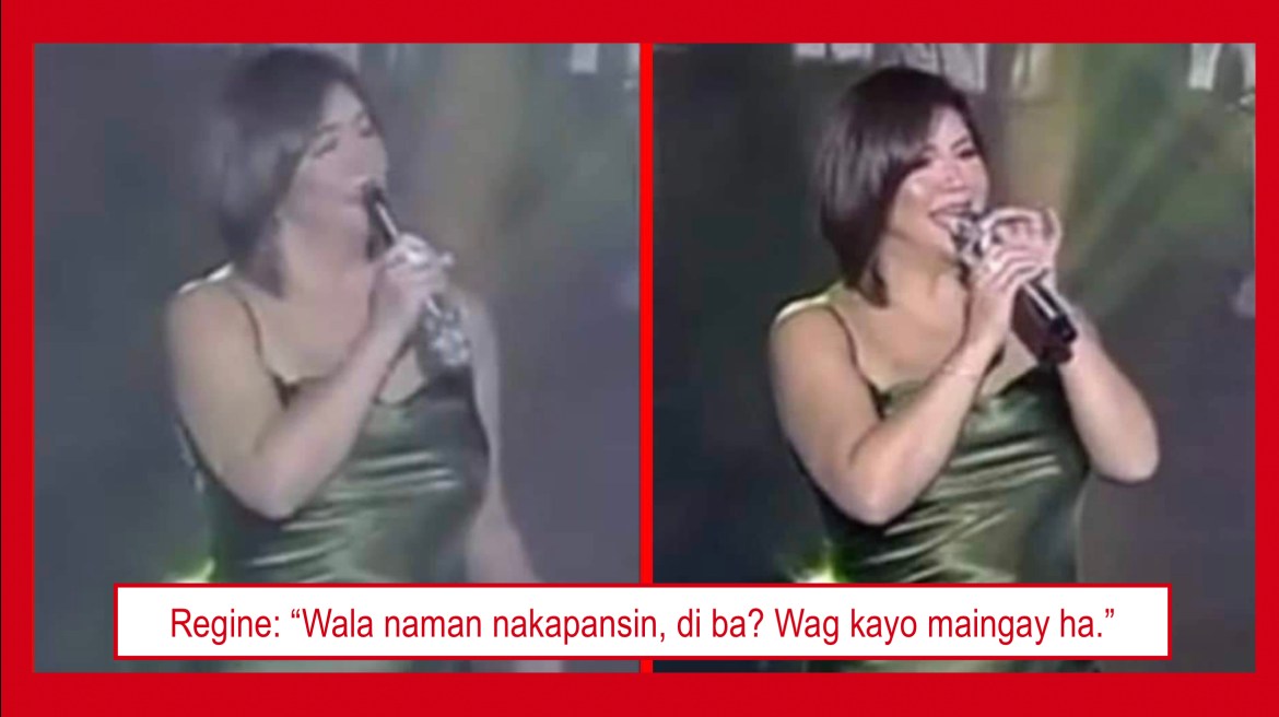Regine Velasquez, usap-usapan ng netizens dahil sa pagkanta nang nakabaligtad ang mikropono