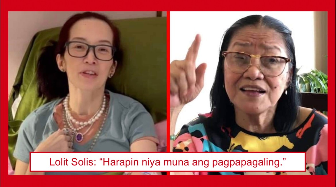 Kris Aquino, pinayuhan ni Lolit Solis na tumahimik na lang
