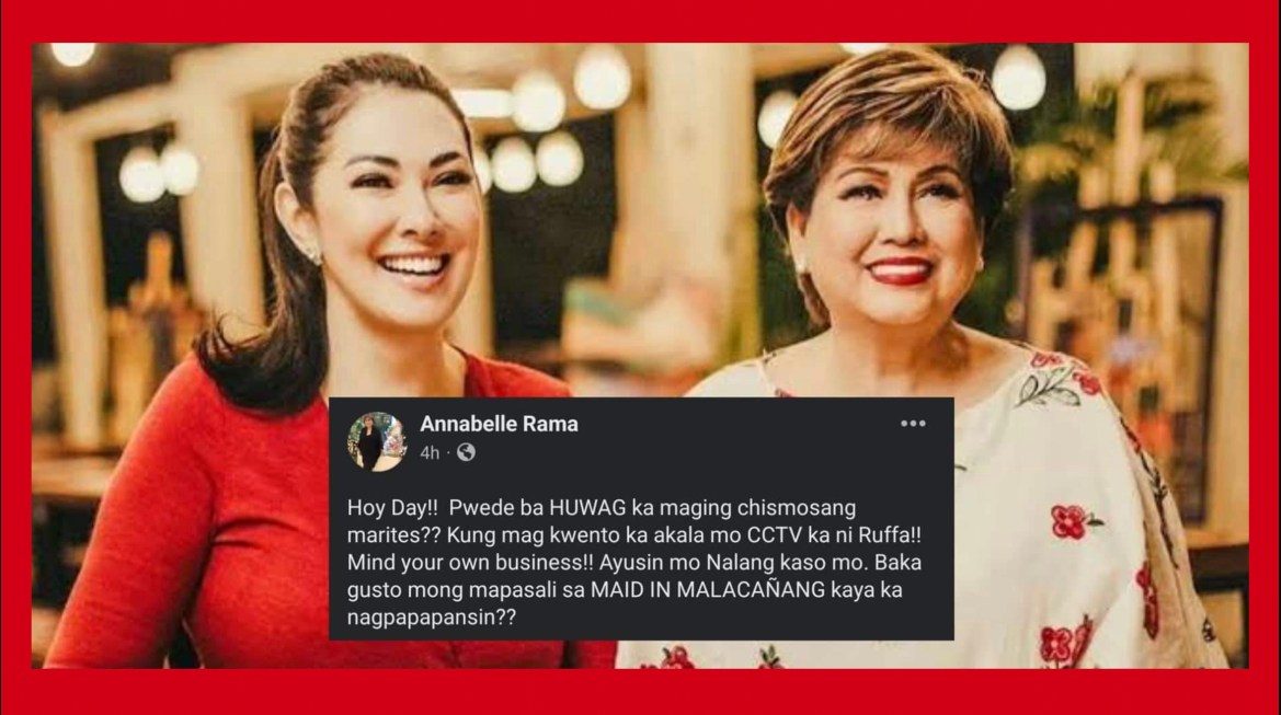 Annabelle Rama, tinalakan ang isang ‘chismosang marites’