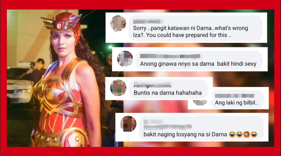Iza Calzado, inokray ng ilang netizens sa kaniyang role bilang unang ‘Darna’