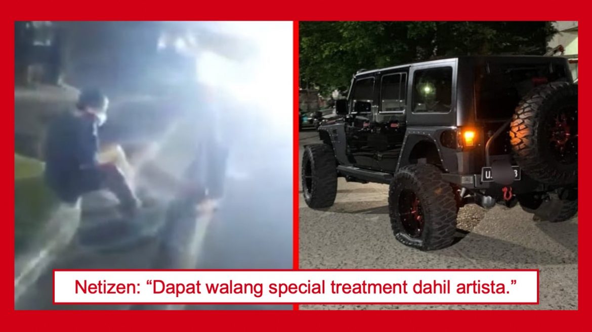 Video ni Jake Cuenca matapos habulin ng mga pulis, viral na sa social media