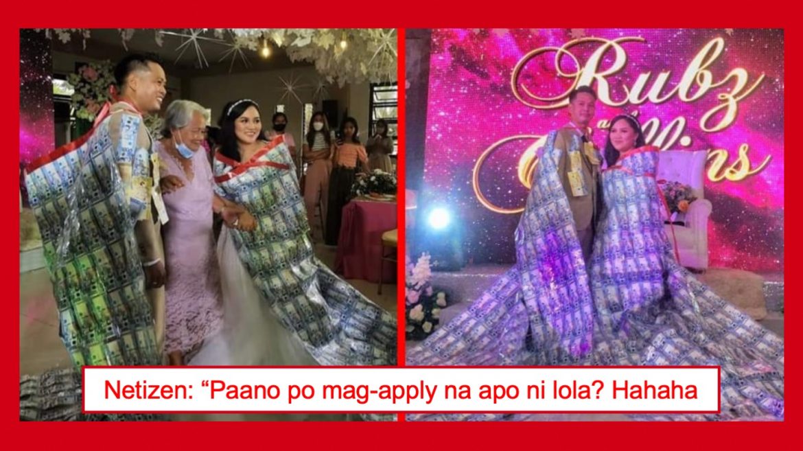 1.6 million pesos, nalikom ng bagong kasal sa kanilang ‘money dance’