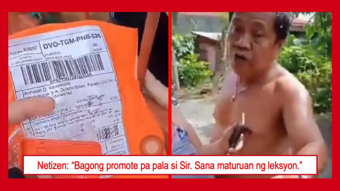School principal na muntik manaksak ng delivery rider sa viral video, iniimbestigahan na