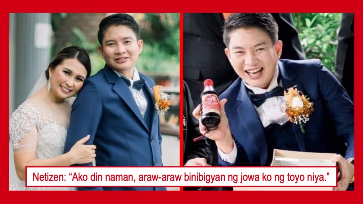 VIRAL: Toyo at  tseke worth 1 million pesos, iniregalo ng bride sa kanyang groom
