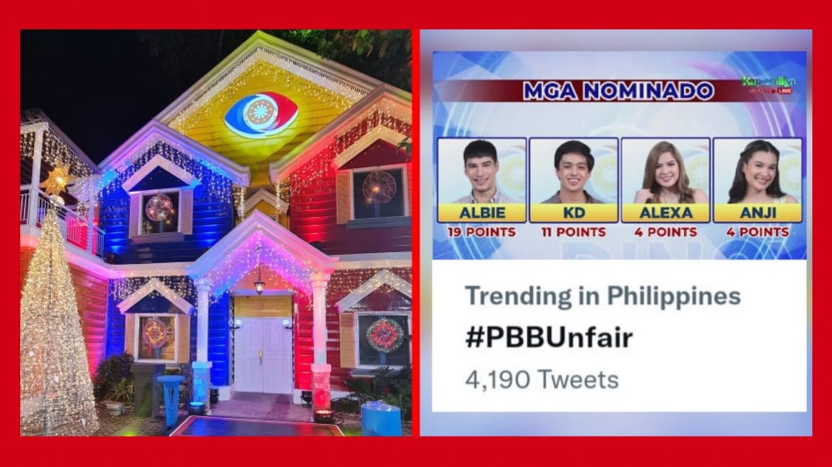 #PBBUnfair, trending matapos ireklamo ng netizens ang umano’y ‘pandaraya’ sa Pinoy Big Brother