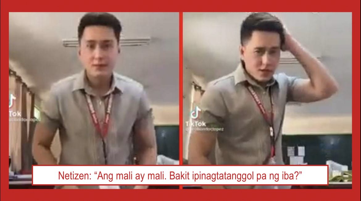 Lalaking guro sa viral TikTok video, binansagan ng netizens na “tirador ng estudyante”