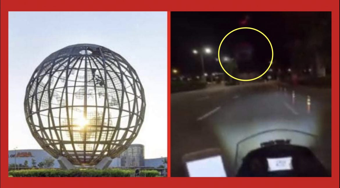 Actual video footage ng umano’y pagnanakaw sa SM Mall of Asia globe, nag-viral